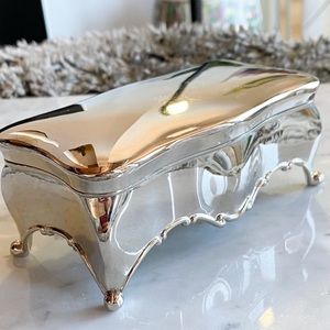 Jewelry box-Silver Plated